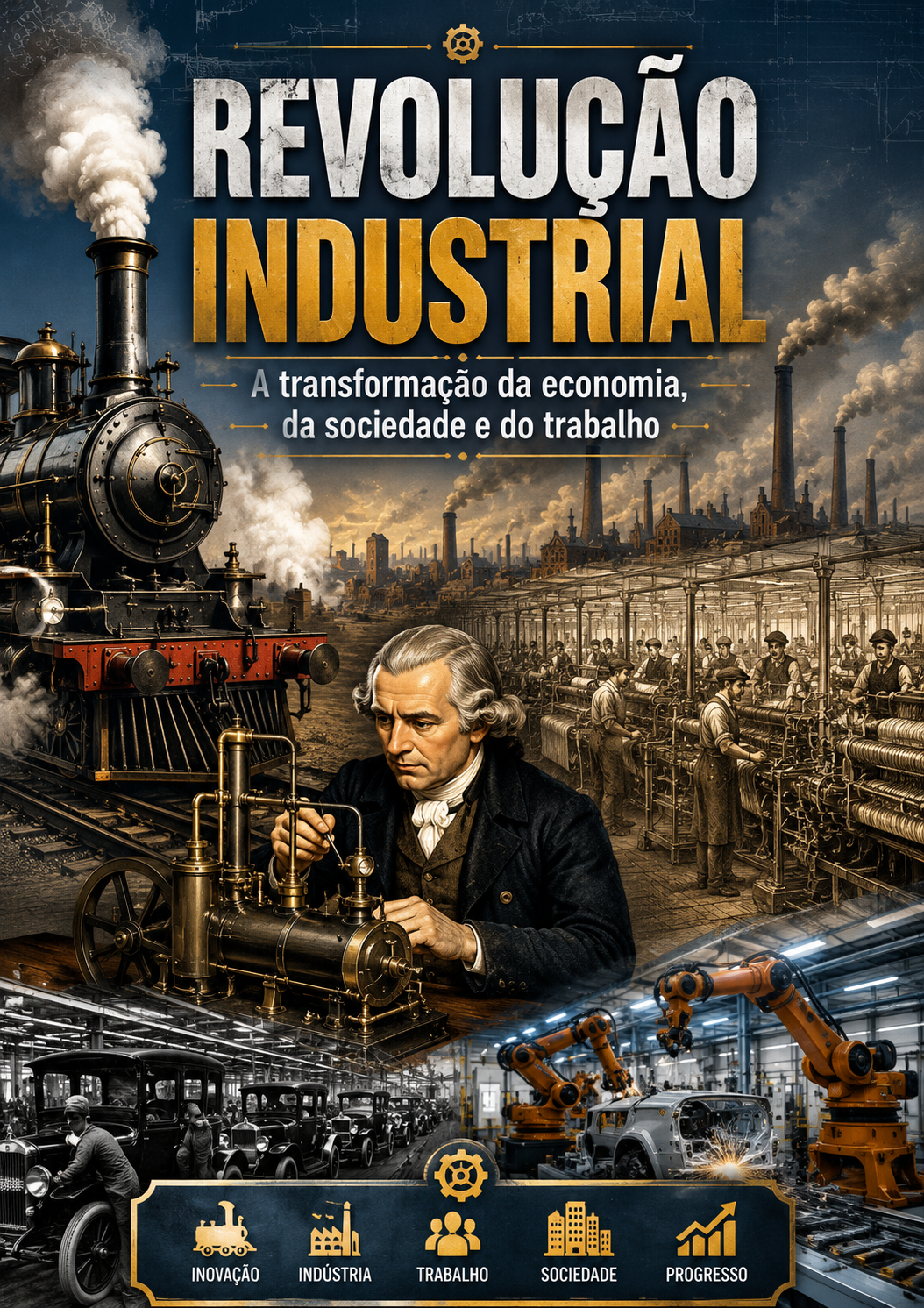 Revolução Industrial - Resumo e Questões de Multipla escolha